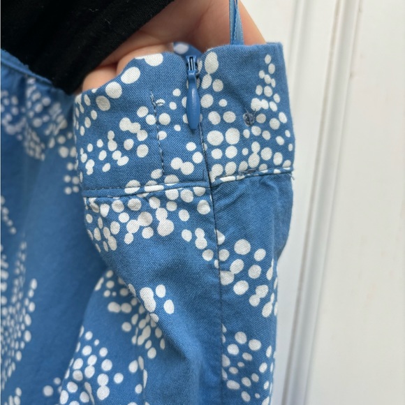 Midi floral blue skirt - Picture 5 of 5